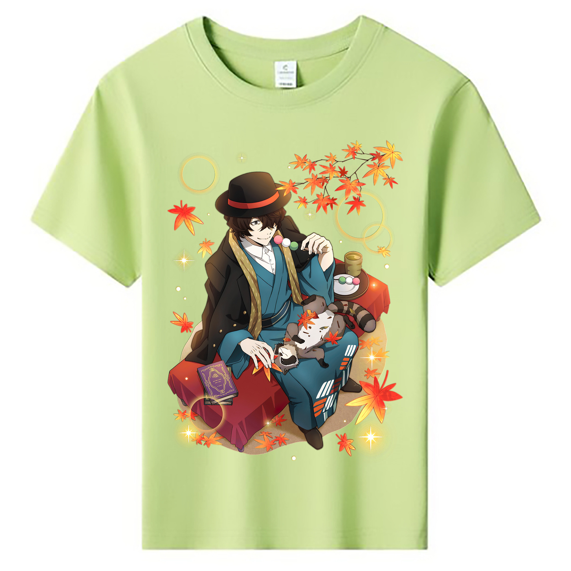 （画像用） 文豪ストレイドッグス Bungo Stray Dogs 綿100％キッズTシャツ（フロントプリント）